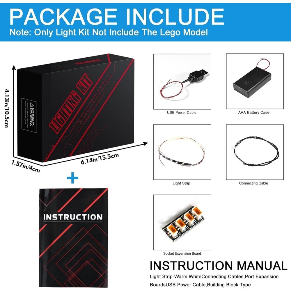 Led Light Kit Compatible with Lego Boarding The Tantive IV Building Set, Lights